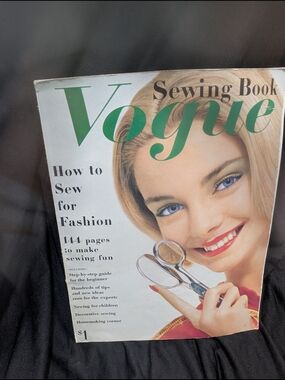 Vintage 1962 Vogue Sewing Book - How To Sew For Fashion
